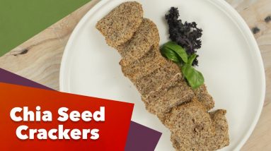 Keto Chia Seed Crackers Recipe