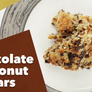 Keto Chocolate Coconut Bars Recipe