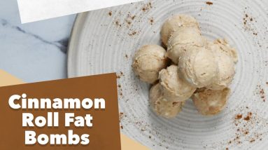 Keto Cinnamon Roll Fat Bombs Recipe