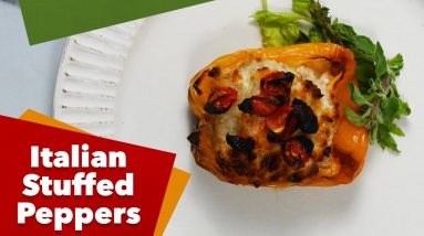 Keto Italian Stuffed Peppers Recipe