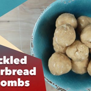 Keto Speckled Gingerbread Fat Bombs Recipe