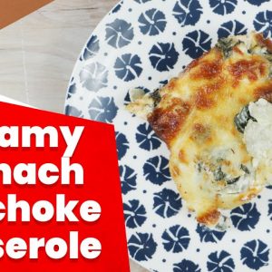 Keto Creamy Spinach Artichoke Casserole Recipe