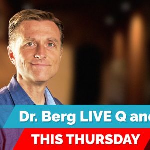 Dr. Eric Berg Live Q&A, THURSDAY (December 30) on the Ketogenic Diet and Intermittent Fasting