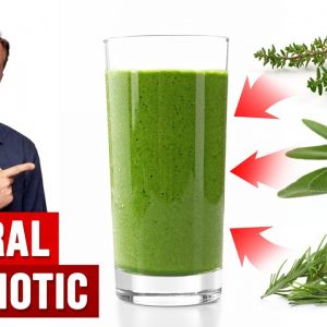 The BEST Natural Antibiotic Drink (Home Remedy Formula)