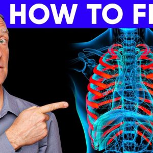 The #1 Best Way to Fix Costochondritis (RIB CAGE)