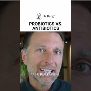 Probiotics vs. Antibiotics: Know the difference, empower your health! ??#DrBerg #Health