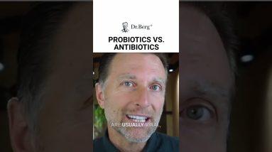 Probiotics vs. Antibiotics: Know the difference, empower your health! ??#DrBerg #Health