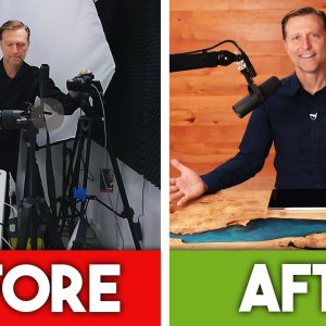 Dr. Berg Does a YouTube Studio Makeover (BEHIND THE SCENES)